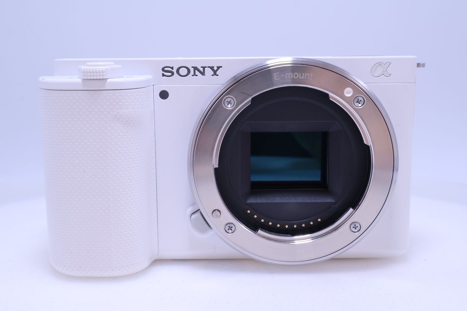 712回 美品】SONY ZV-E10 ボディ ホワイト ウィンドスクリーン付属