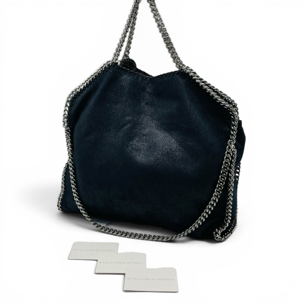 【sk/5.20/10】ステラマッカートニー STELLAMcCARTNEY 234387 W9132/SU17 FALABELLA ファラベラ トートバッグ ハンドバッグ クラッチバッグ ネイビー