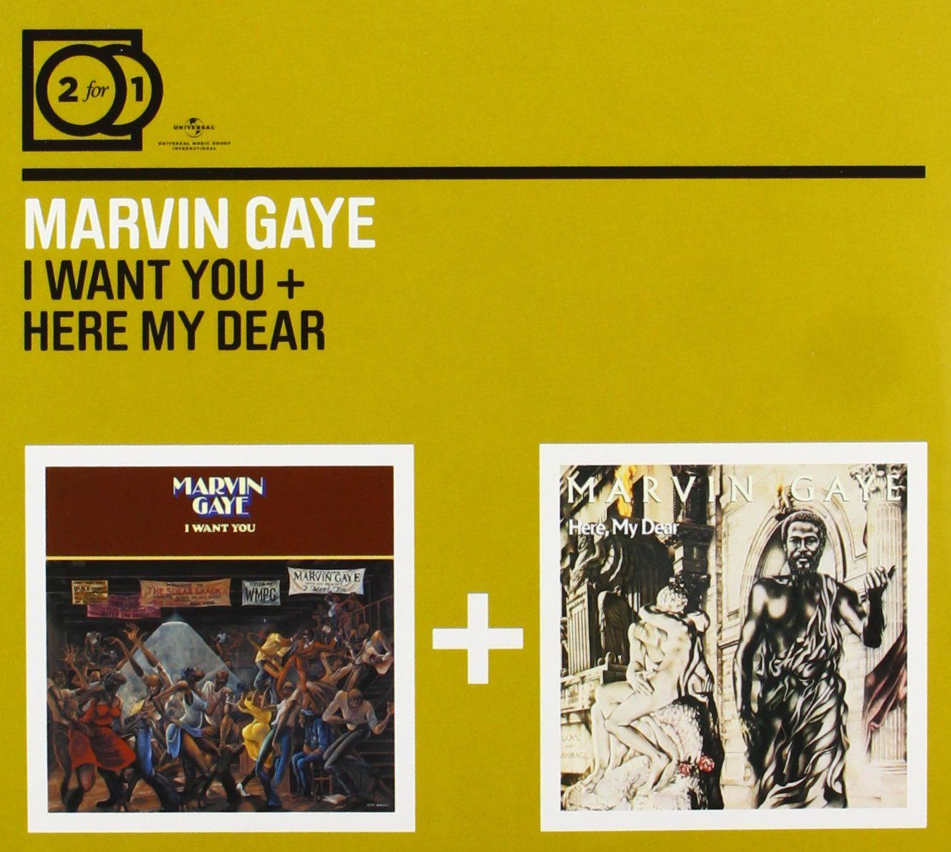 【CD】2 For 1: I Want You/he