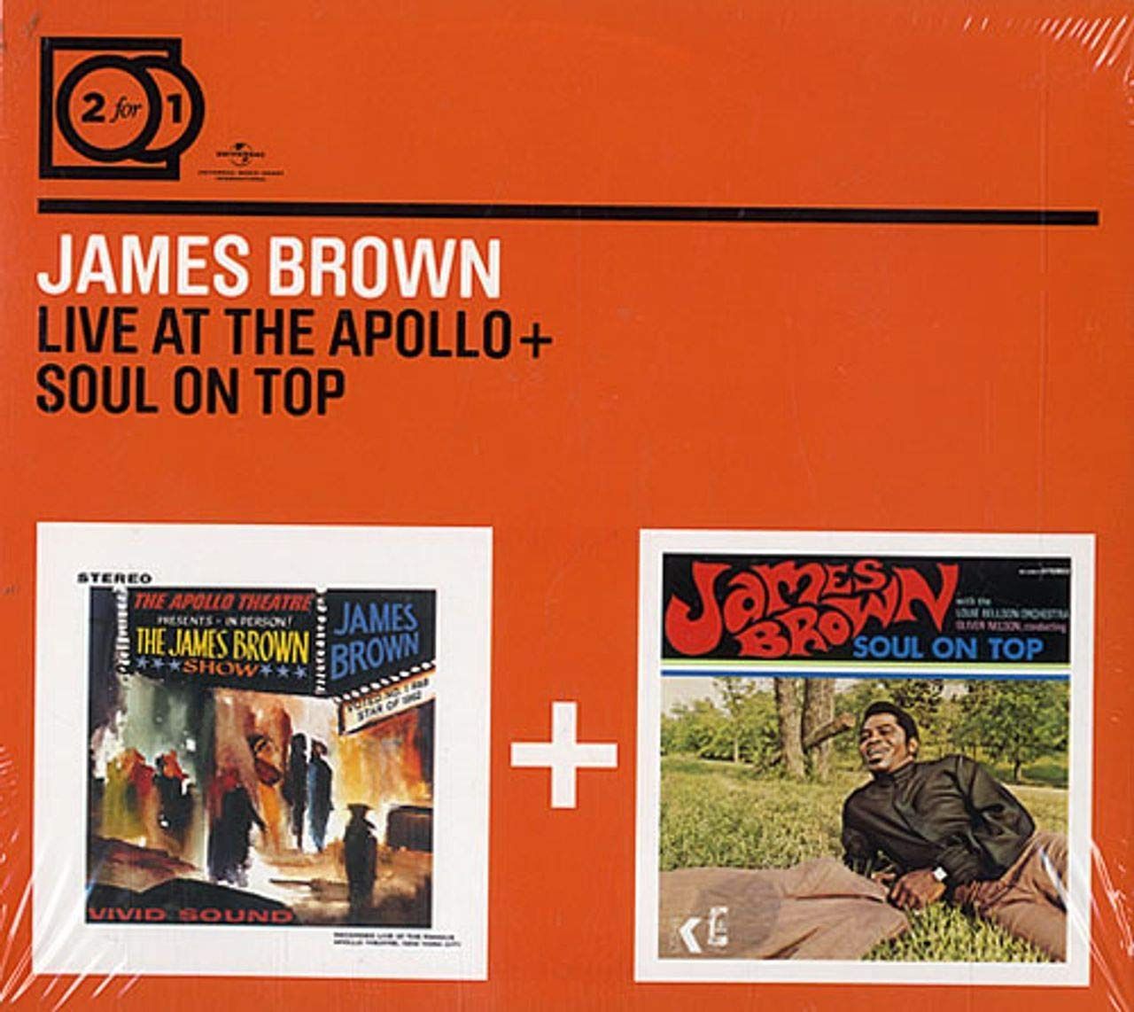 【CD】Live at the Apollo/Soul..