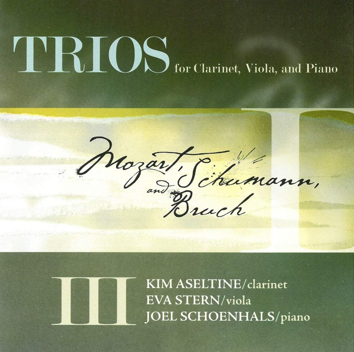 【CD】Trios for Clarinet Viola & Piano