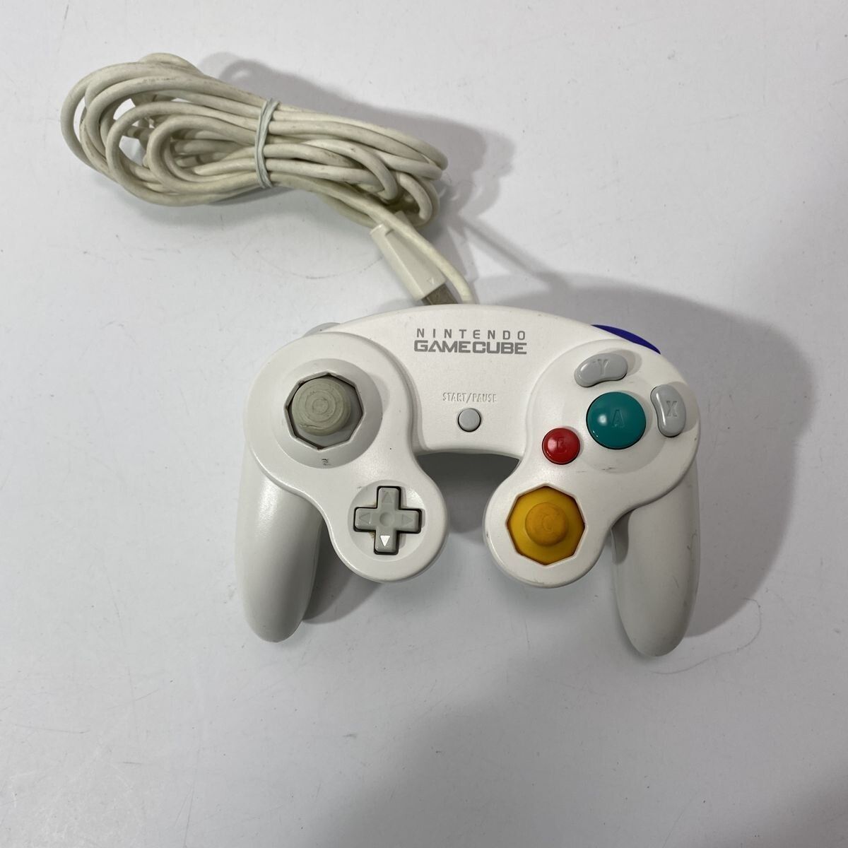 動作確認済み Nintendo GC ゲームキューブ コントローラー ホワイト