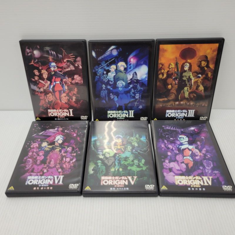【セル版】機動戦士ガンダム THE ORIGIN DVD 全6巻セット 中古品】 [セル版] 機動戦士ガンダム THE ORIGIN DVD全6巻セット 【009