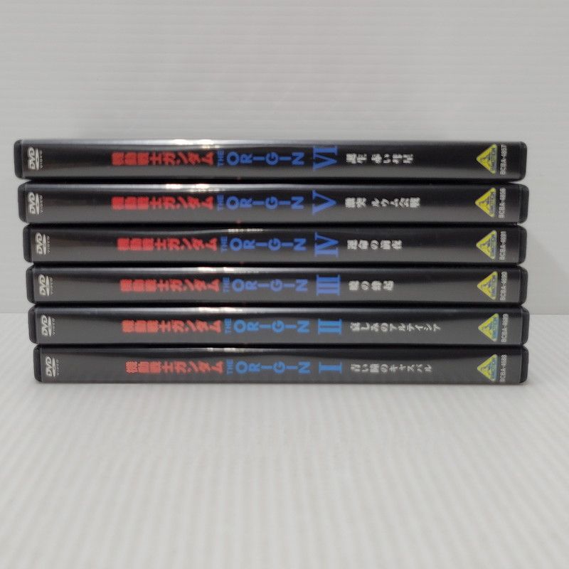 中古品】 [セル版] 機動戦士ガンダム THE ORIGIN DVD全6巻セット 【009