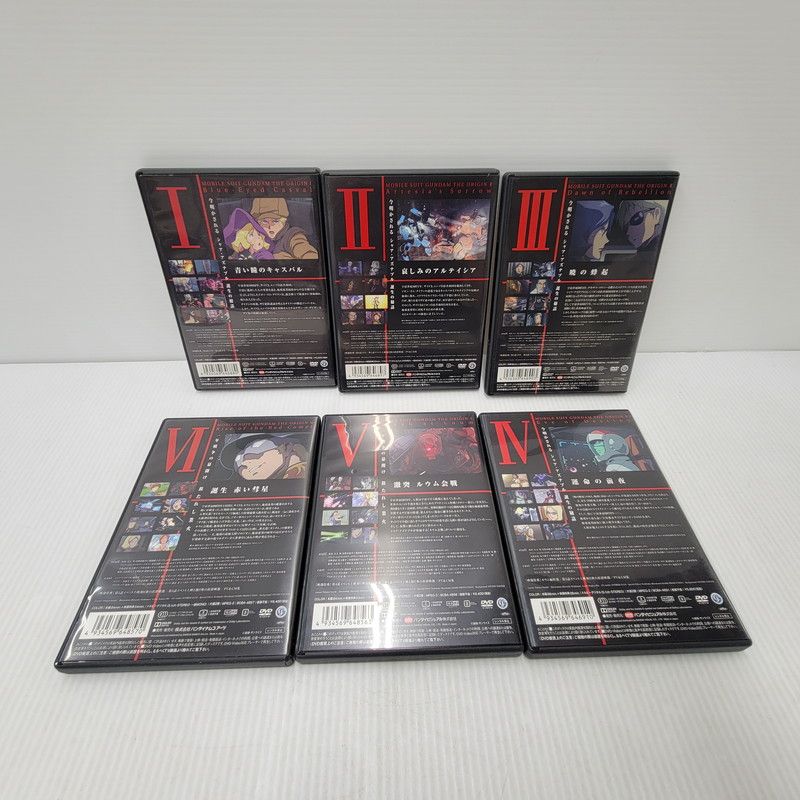 中古品】 [セル版] 機動戦士ガンダム THE ORIGIN DVD全6巻セット 【009