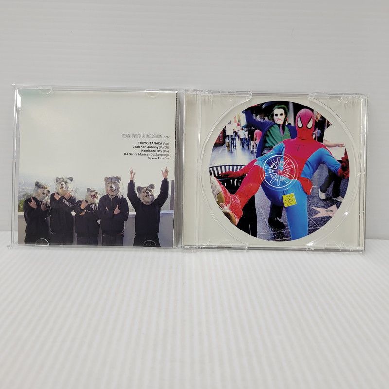 中古美品】 MAN WITH A MISSION NEVER FXXKIN'MIND THE RULES 【013