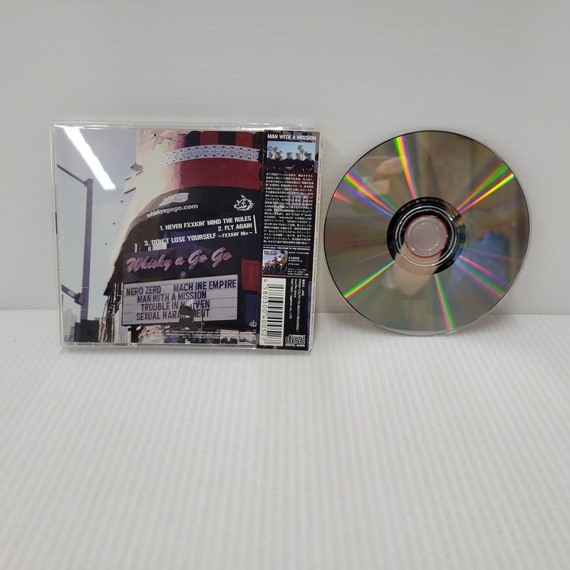 中古美品】 MAN WITH A MISSION NEVER FXXKIN'MIND THE RULES 【013