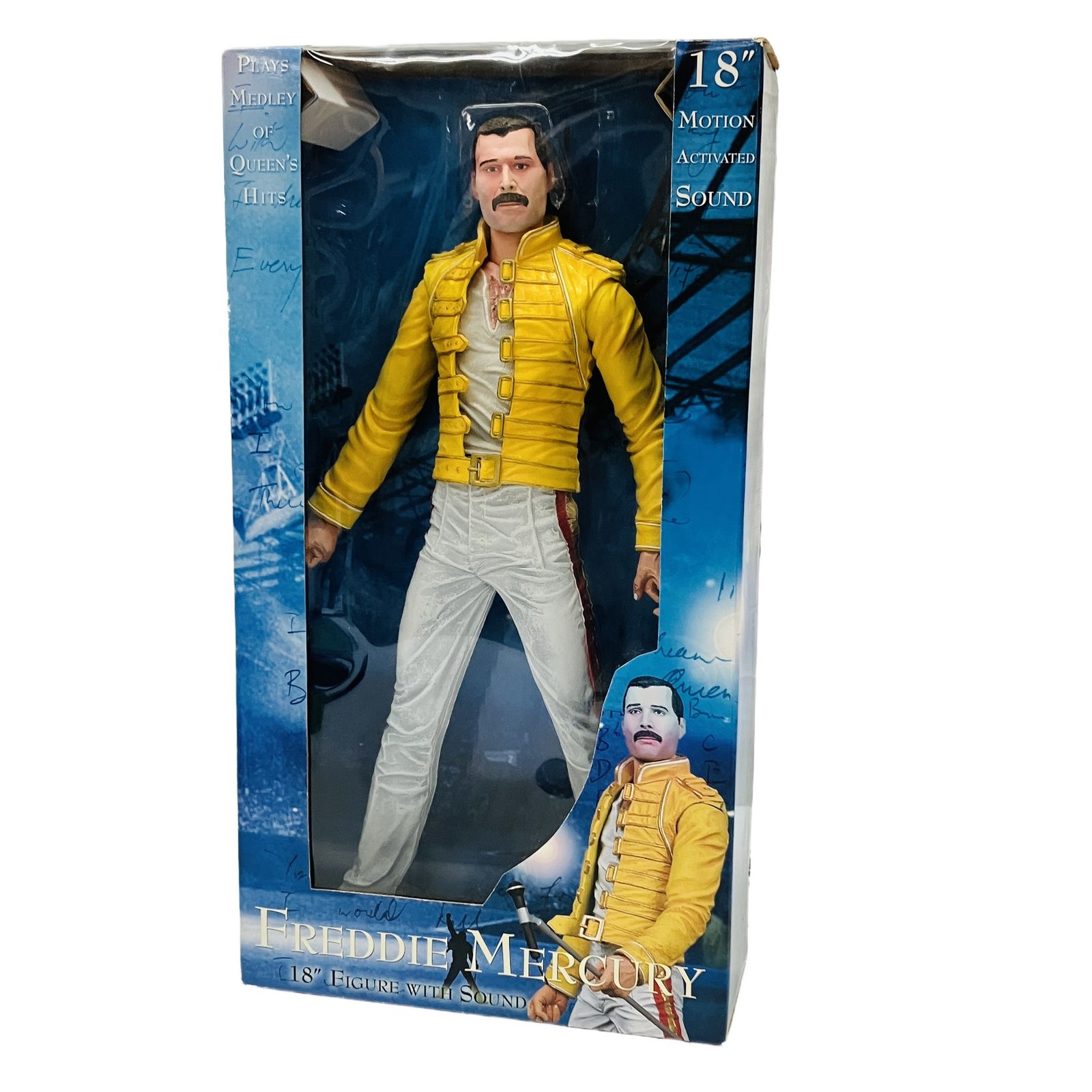 NECA FREDDIE MERCURY フィギュア 18インチ FIGURE WITH SOUND フレディ・マーキュリー 中古 C11241728