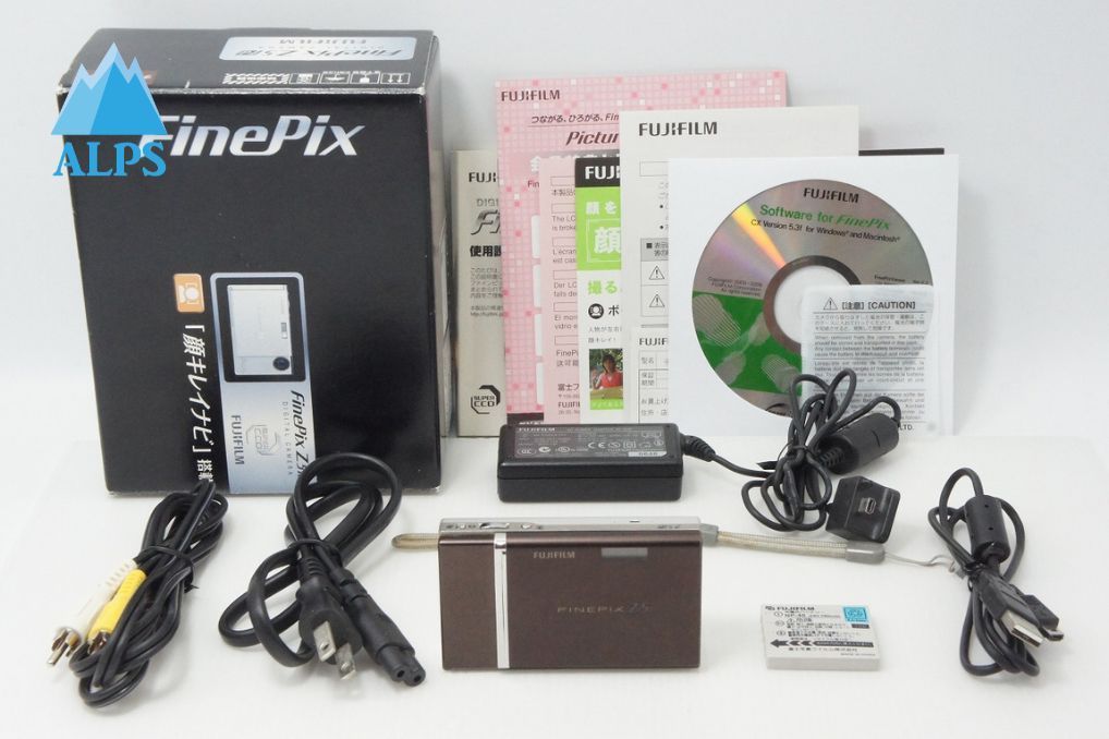 FUJIFILM フジフィルム FinePix Z5fd コンパクトデジタルカメラ チョコブラウン 元箱付 260508d
