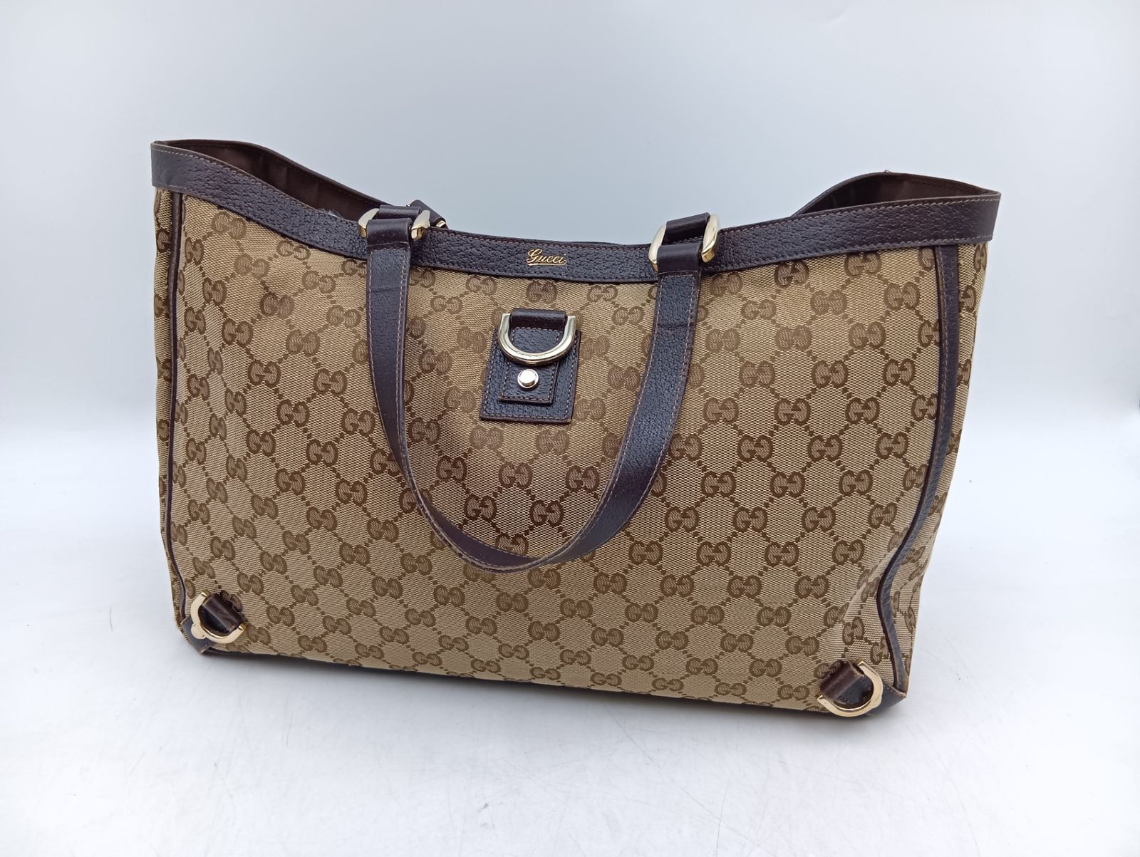 Gucci グッチ アビー GGキャンバス トートバッグ_Y9655