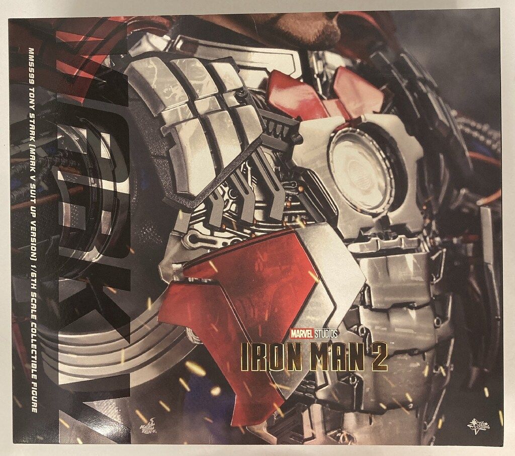HOTTOYS MOVIE MASTERPIECE TONY STARK (MARK V SUIT UP VERSION) MMS599