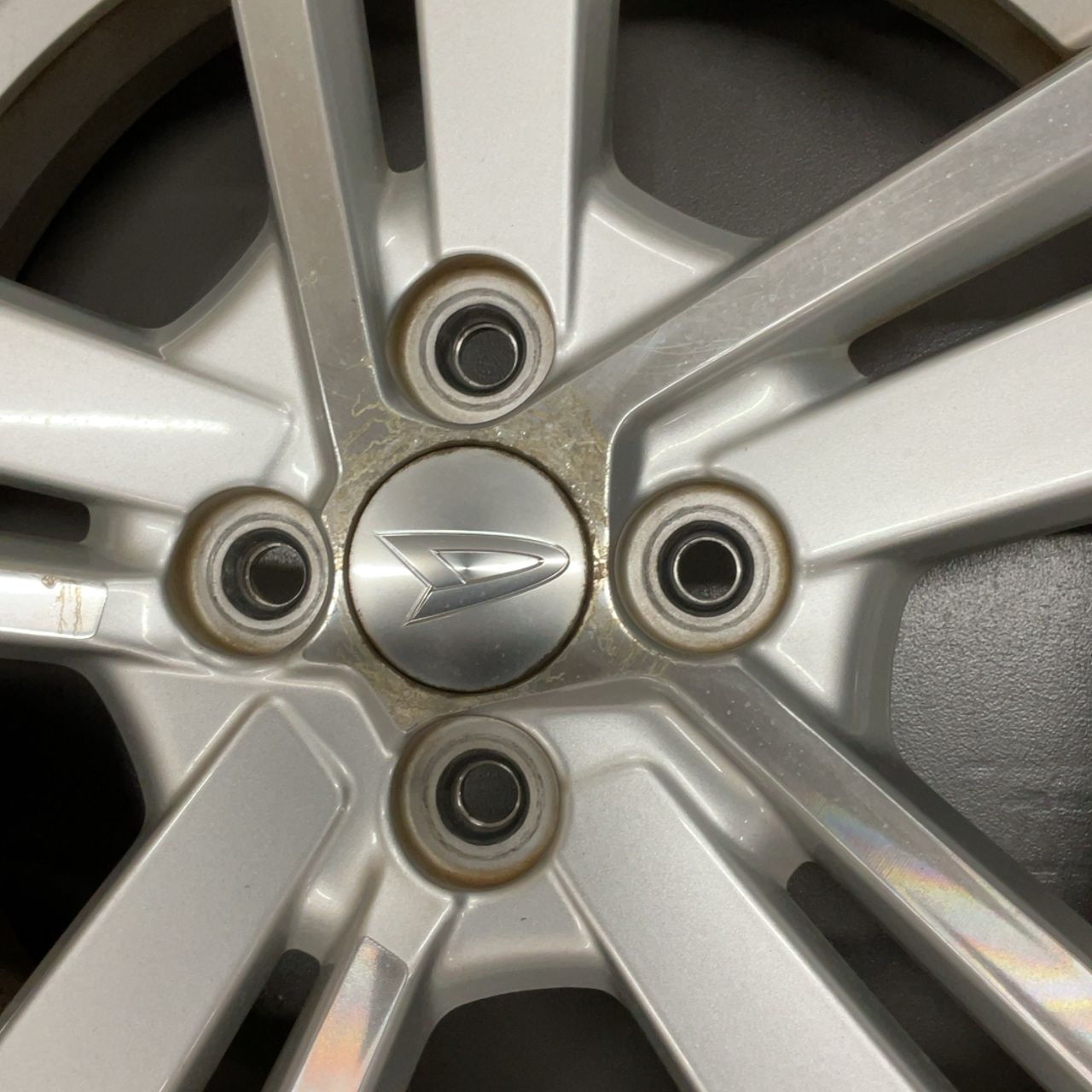 ダイハツ コペン 16インチ アルミ PCD100 16×4.5Jインセット45 4穴 PCD100 16インチ 4.5J+45 ダイハツコペン純正アルミ+ 165/50R16