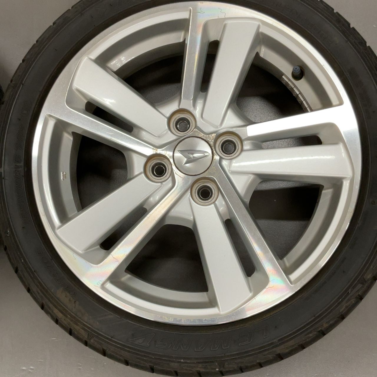 ダイハツ コペン 16インチ アルミ PCD100 16×4.5Jインセット45 4穴 PCD100 16インチ 4.5J+45 ダイハツコペン純正アルミ+ 165/50R16