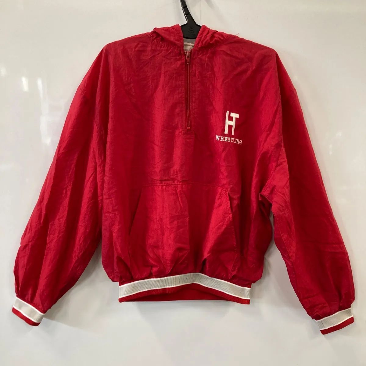 タ591⚫︎NEFF⚫︎ネフ⚫︎ナイロンジャケット⚫︎ハーフジップ⚫︎前 