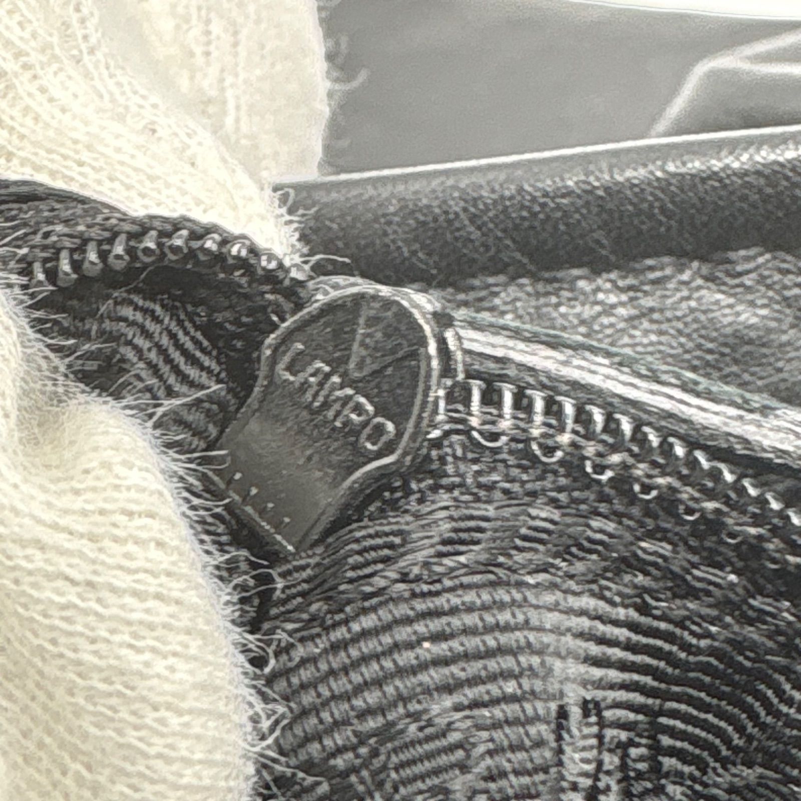 Auth Prada Y2K Archive Side Ribbon Nappa Leather Mini Boston Bag
