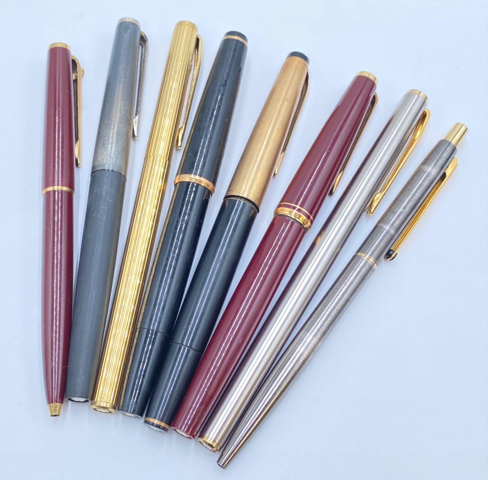 MONTBLANC モンブラン 万年筆 ボールペン 14k 585刻印 8本まとめ売り