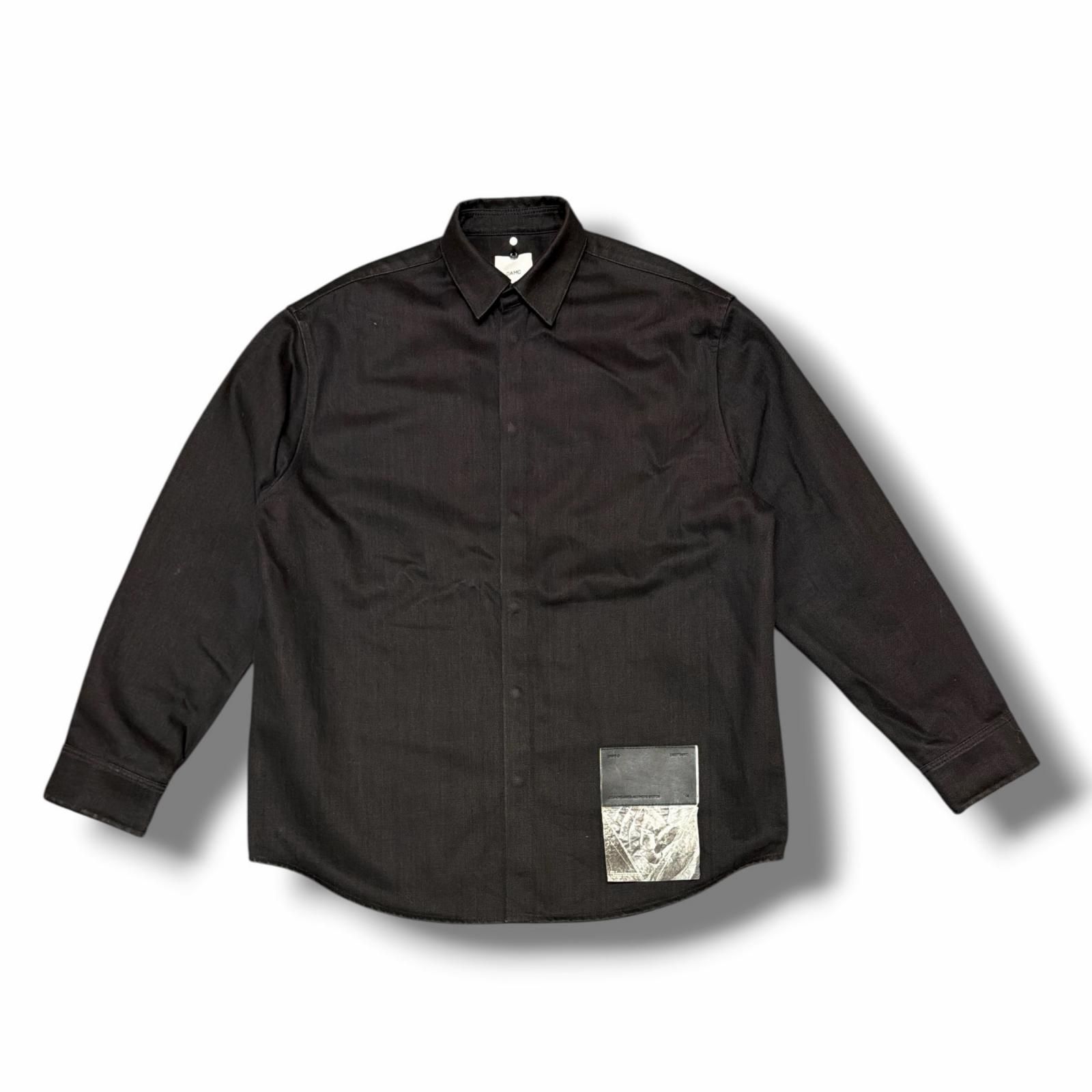 OAMC オーエーエムシー イタリア製 DAIDO BULB TEE 森山大道 プリントロングスリーブTシャツ 5559-343-0120 M ホワイト 長袖 トップス【中古】【OAMC】 OAMC TOTEM SHIRT トーテムシャツ 長袖 デニムシャツ 森山大道