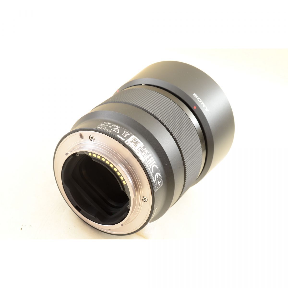 Sony FE 50mm f/1.8 SEL50F18F 単焦点レンズ フード 元箱 ソニー