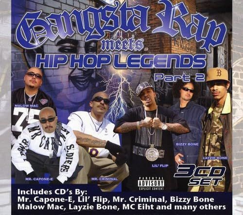 【CD】Gangsta Rap Meets Hip-hop Legends [Pt. 2]
