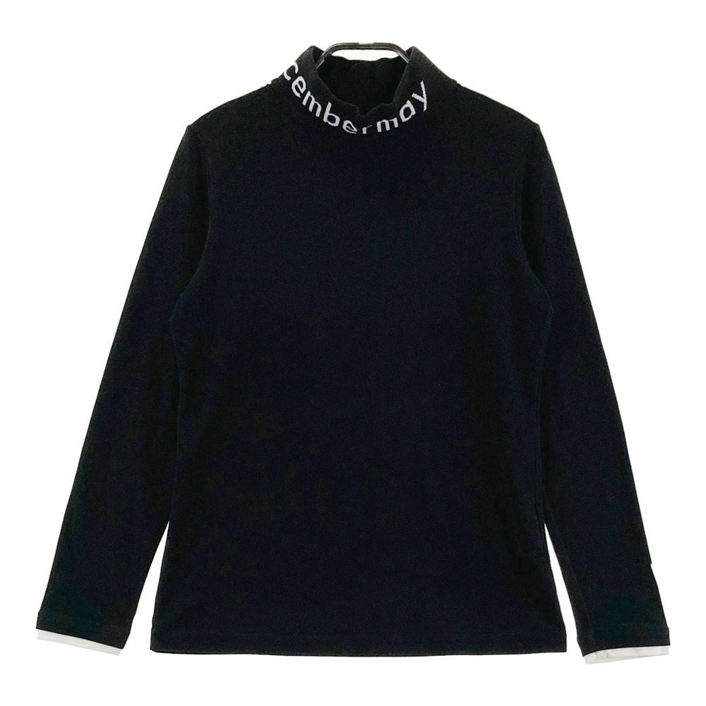 DECEMBERMAY 起毛 長袖Tシャツ ハイネック ディセンバーメイ DECEMBERMAY サイズ：M ディセンバーメイ　長袖　ハイネック　レディース　黒　S レディースウェア