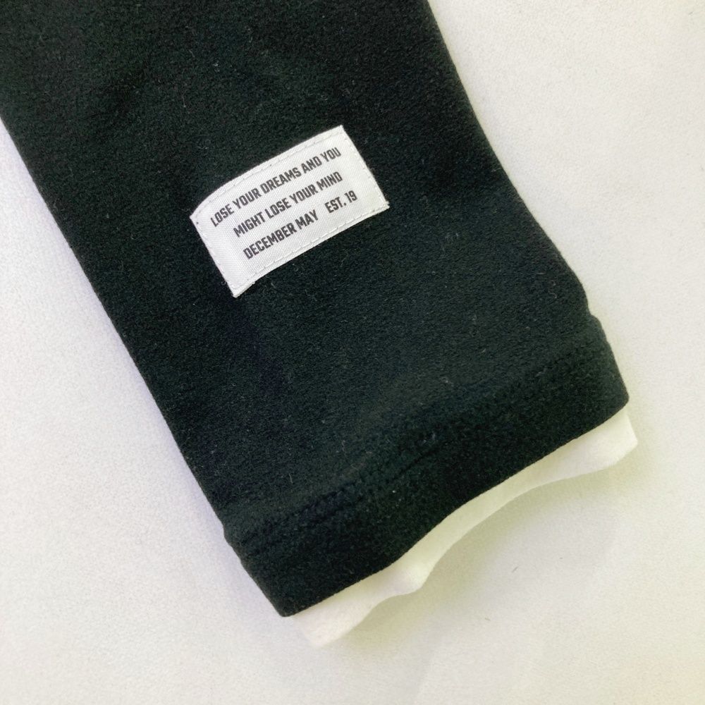 サイズ：M DECEMBERMAY ディセンバーメイ ハイネック 長袖Tシャツ 起毛