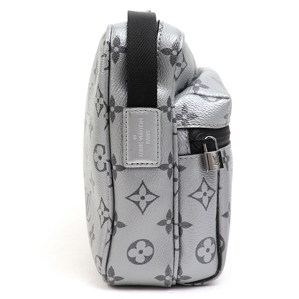 ルイヴィトン M43859 メッセンジャーPM モノグラムリフレクト シルバー