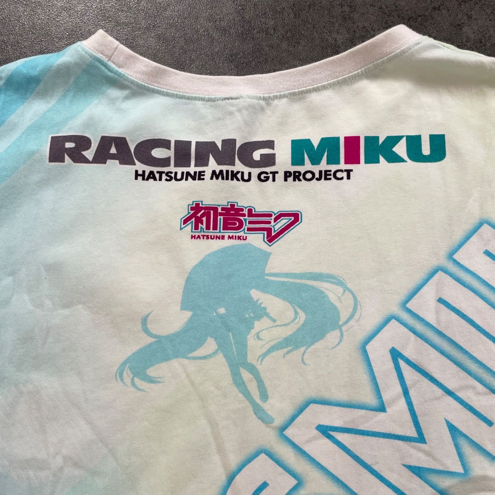 初音ミク レーシングミク 2019 タイver. フルグラフィックTシャツ 両面 