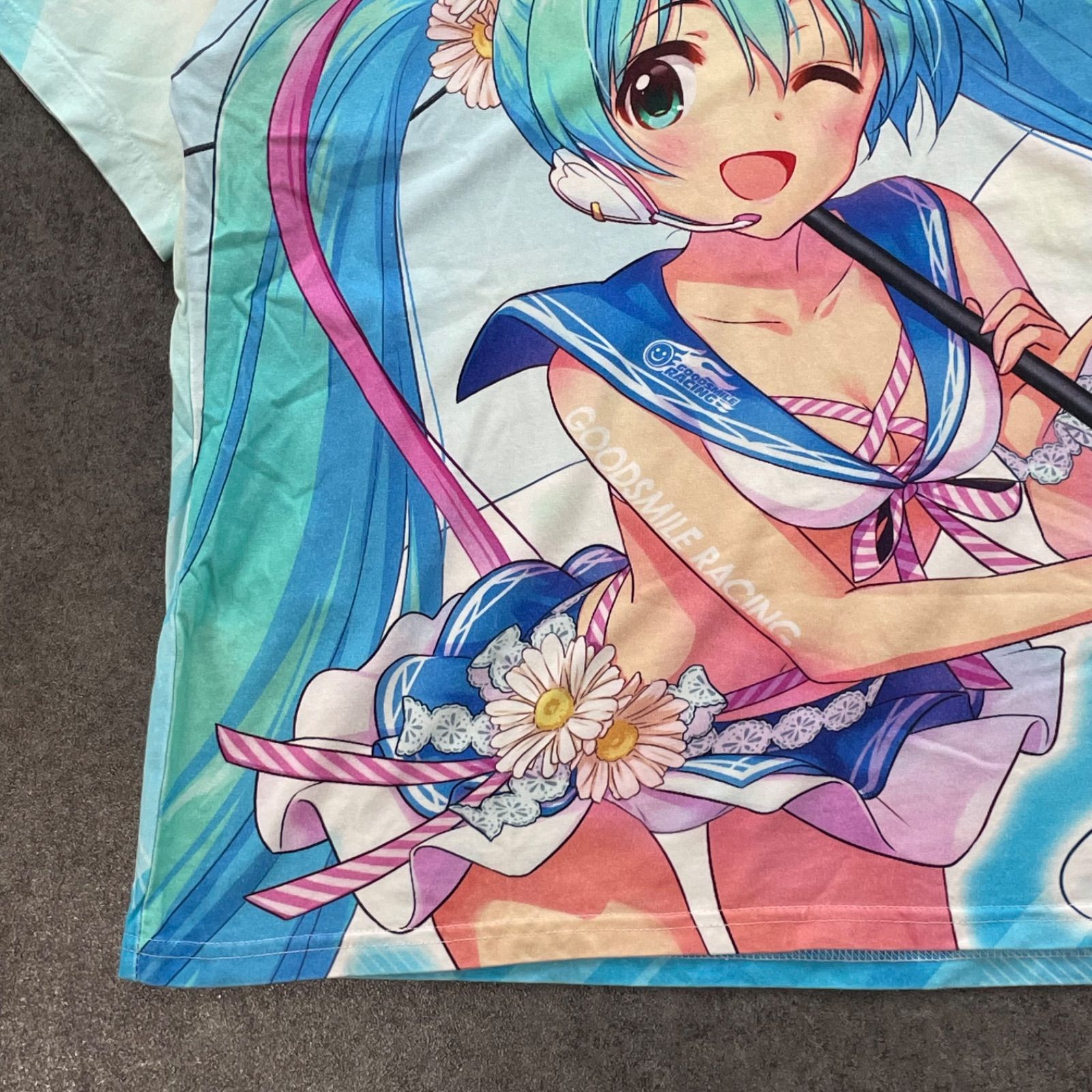 初音ミク レーシングミク 2019 タイver. フルグラフィックTシャツ 両面 