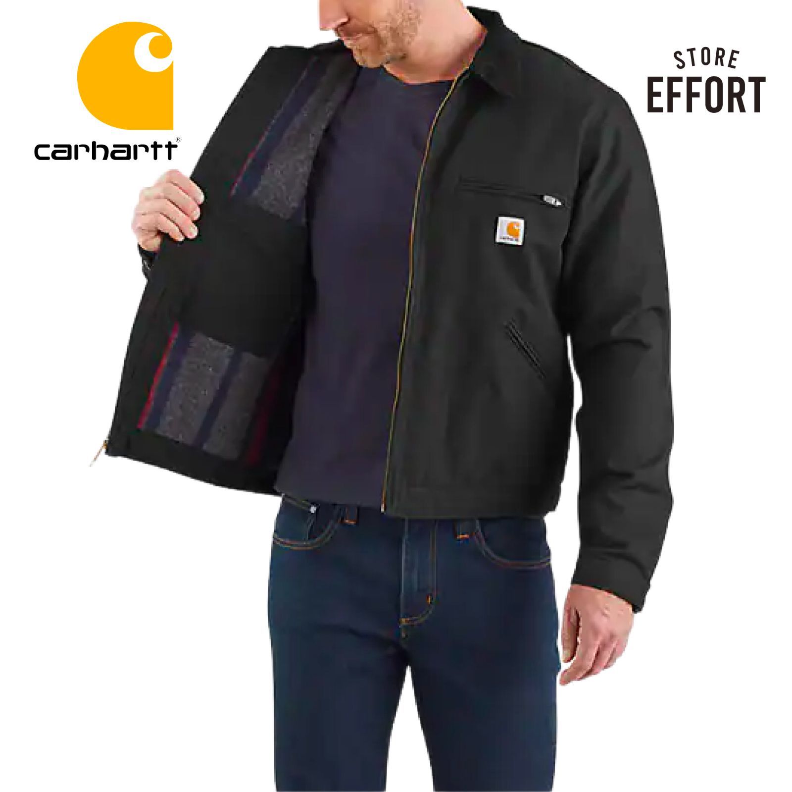 ☆新品未使用☆【Carhartt】Relaxed Fit Duck Blanket-Lined Detroit 