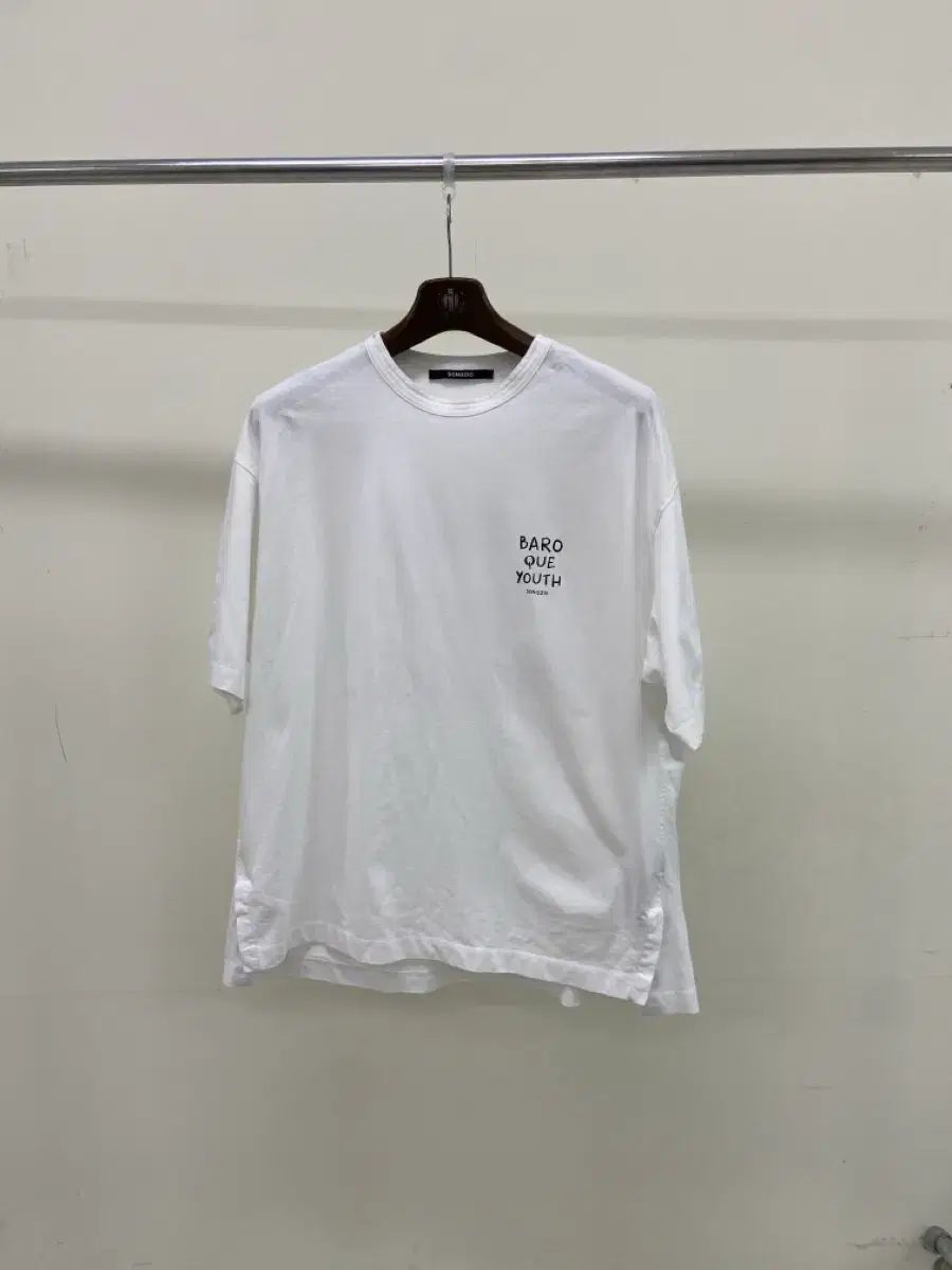 SONGZIO HOMME(ソンジオ・オム) 白 コットン 半袖Tシャツ (105サイズ)