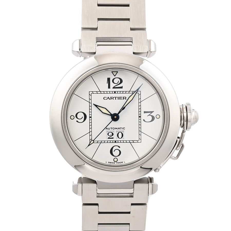 CARTIER カルティエ 腕時計 パシャC ビッグデイト W31055M7