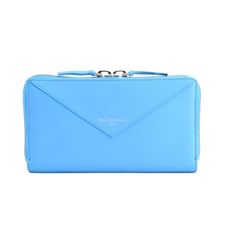 BALENCIAGA バレンシアガ 長財布 ペーパーラウンドファスナー財布