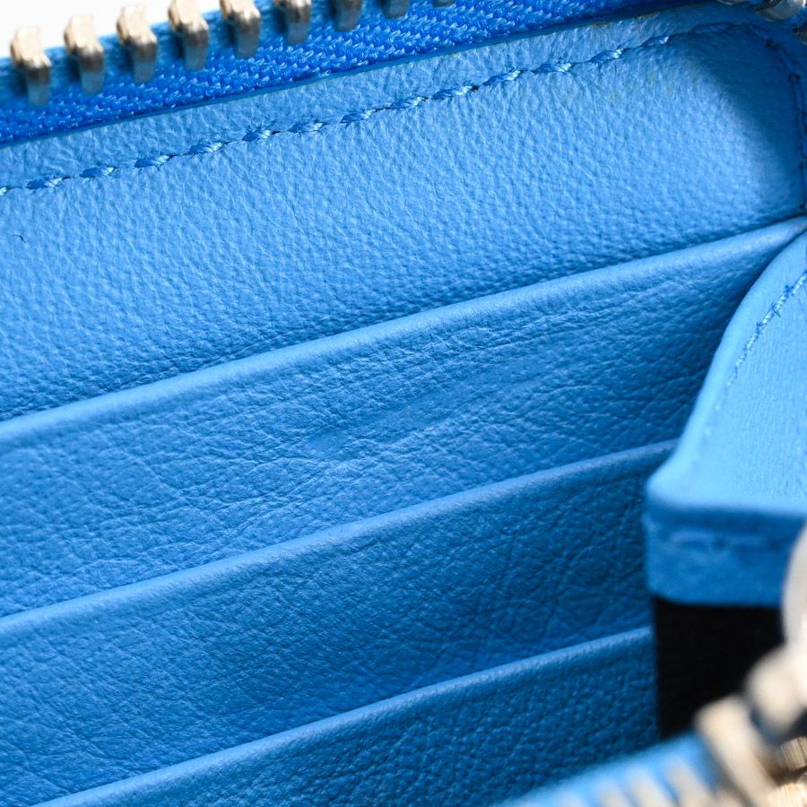 BALENCIAGA バレンシアガ ラウンドファスナー 長財布 ネイビー 付属品 BALENCIAGA バレンシアガ 長財布 ペーパーラウンドファスナー財布