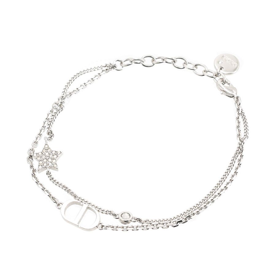 Dior ディオール ブレスレット Petit CD ダブルブレスレット B1133PMTCY_D13S