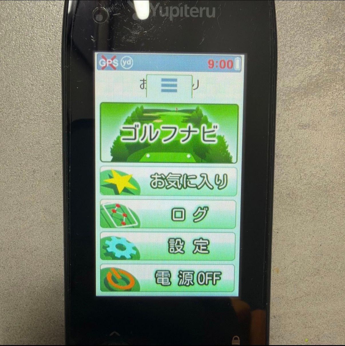 Yupiteru GOLF YGN7000 ゴルフ 競技モード搭載 説明書付 - メルカリ