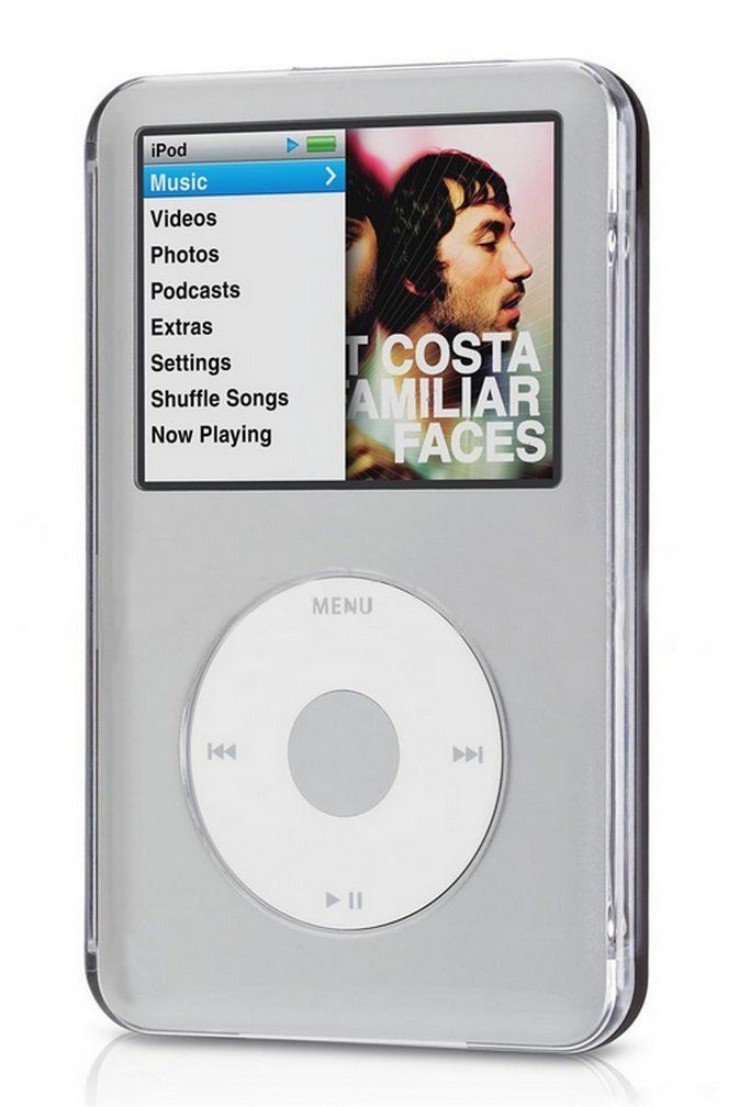 Aiboco iPod Classic 7th Generation 160GB (Slim Model) Clear Hard Case 6th Generation 80GB 120GB
