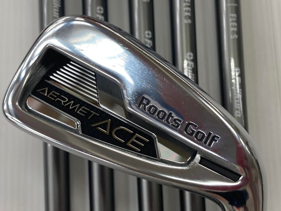 ルーツゴルフ AERMET ACE MCI 2025 90 Sフレックス アイアンセット 中古【最短即日発送】