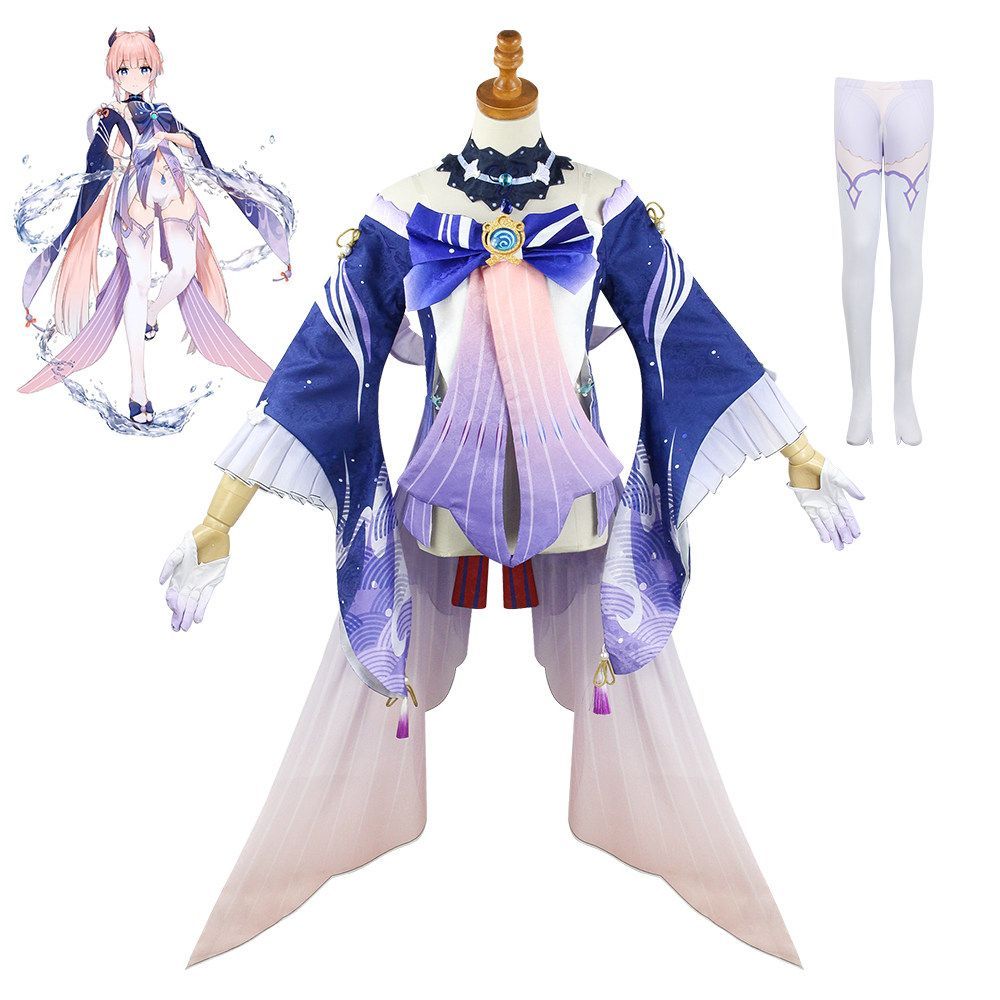 珊瑚宮心海 原神 衣装セット★コスプレイベントグッズキャラクター 新品