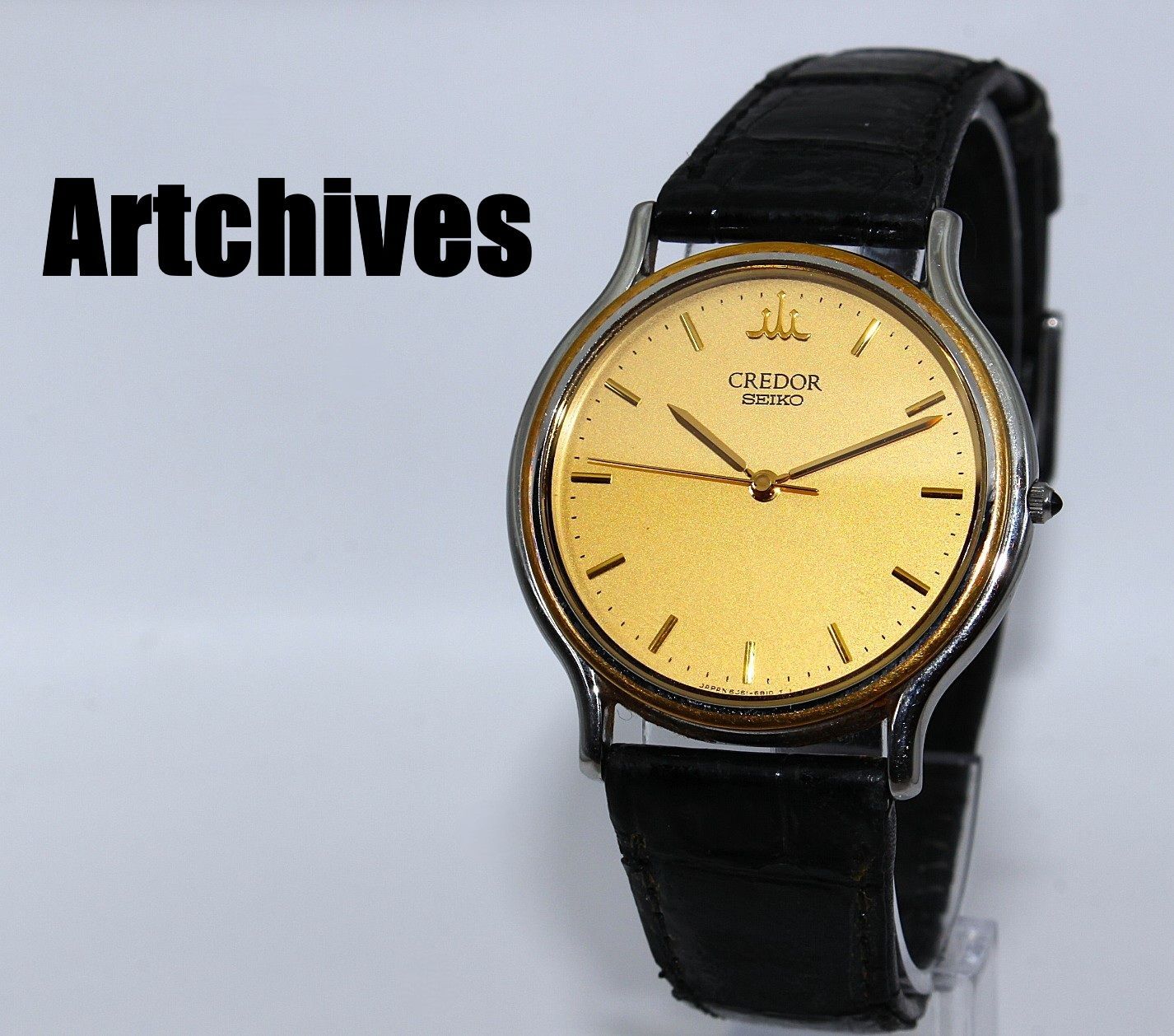 『VRW-1863』☆時計☆SEIKO (セイコー)☆8J81☆クレドール☆CG文字盤 ボーイズ クォーツ 腕時計 稼働品☆