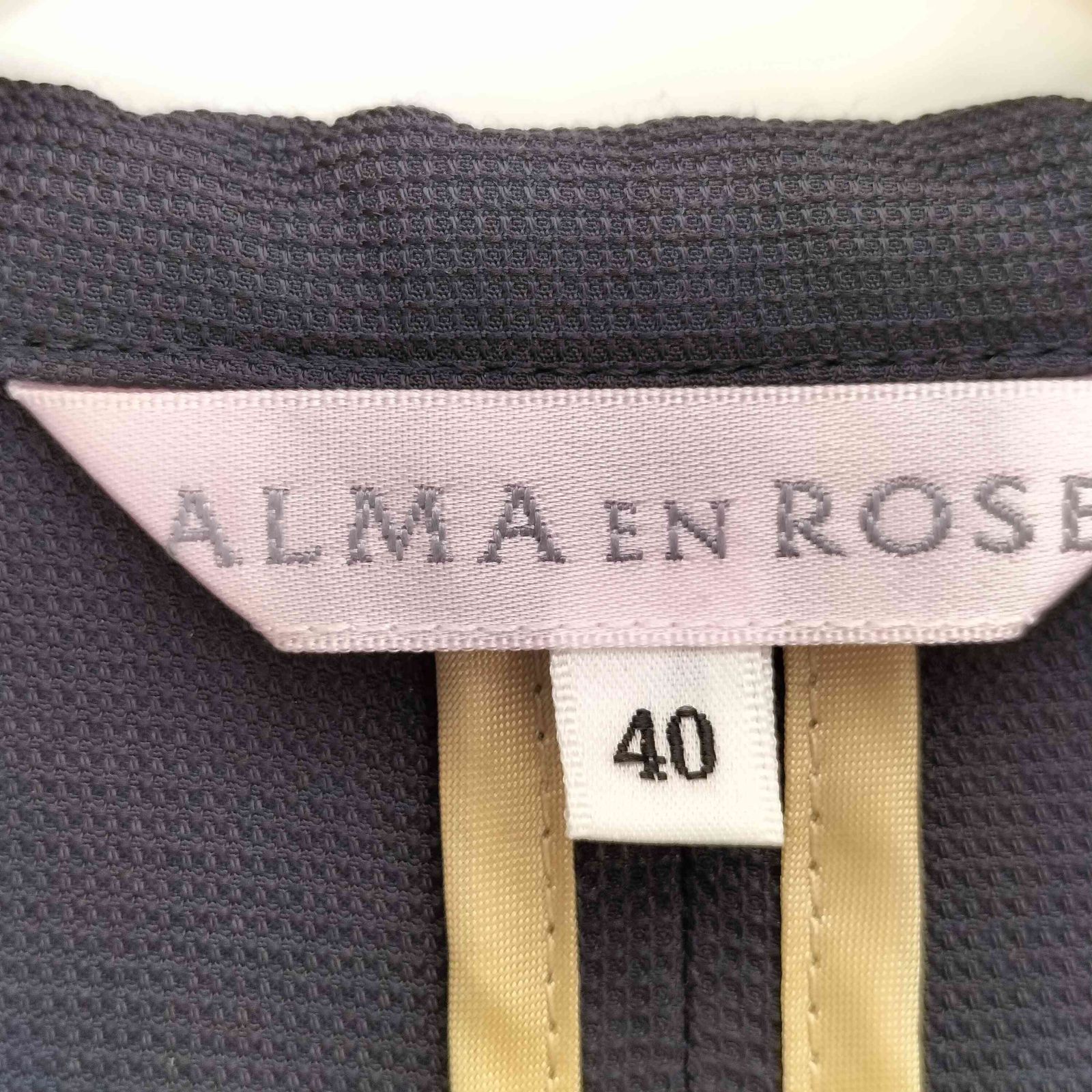 ハナエモリ HANAE MORI ALMA EN ROSE ポリコットン テーラード 