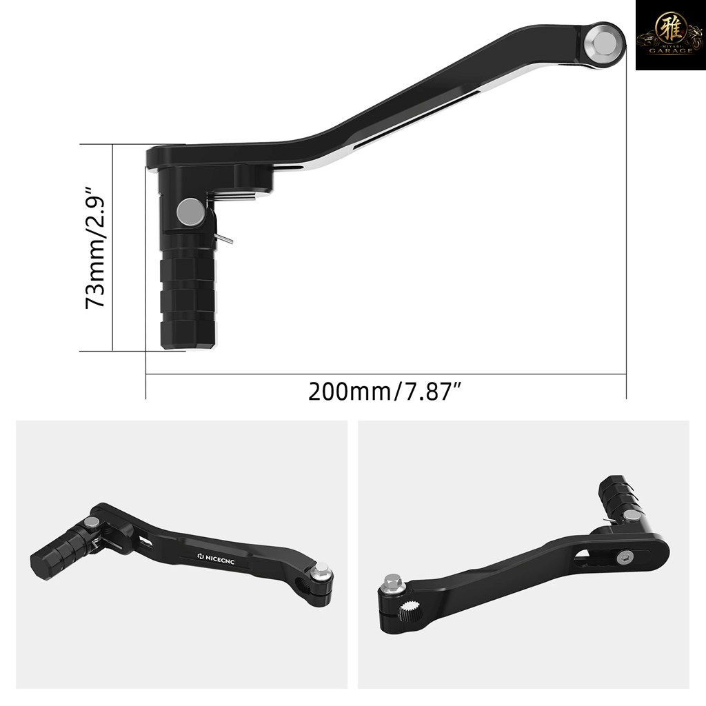 ホンダ TRX450R/TRX450ER 2006-2014 折りたたみ式シフターシフトレバー左右フットペグ