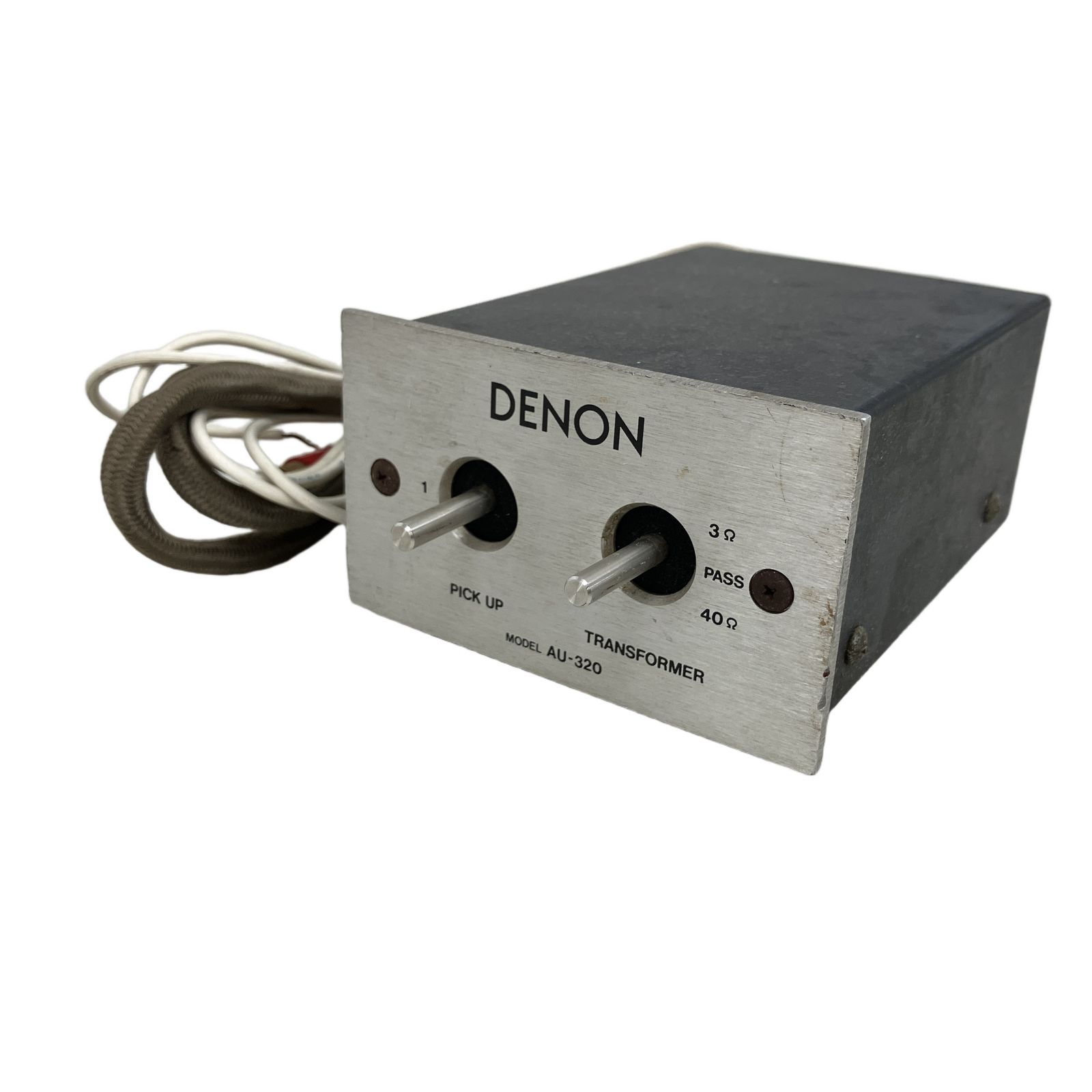 DENON デノン AU-320 MC 昇圧トランス オーディオ機器 音響機器 ジャンク K11278283