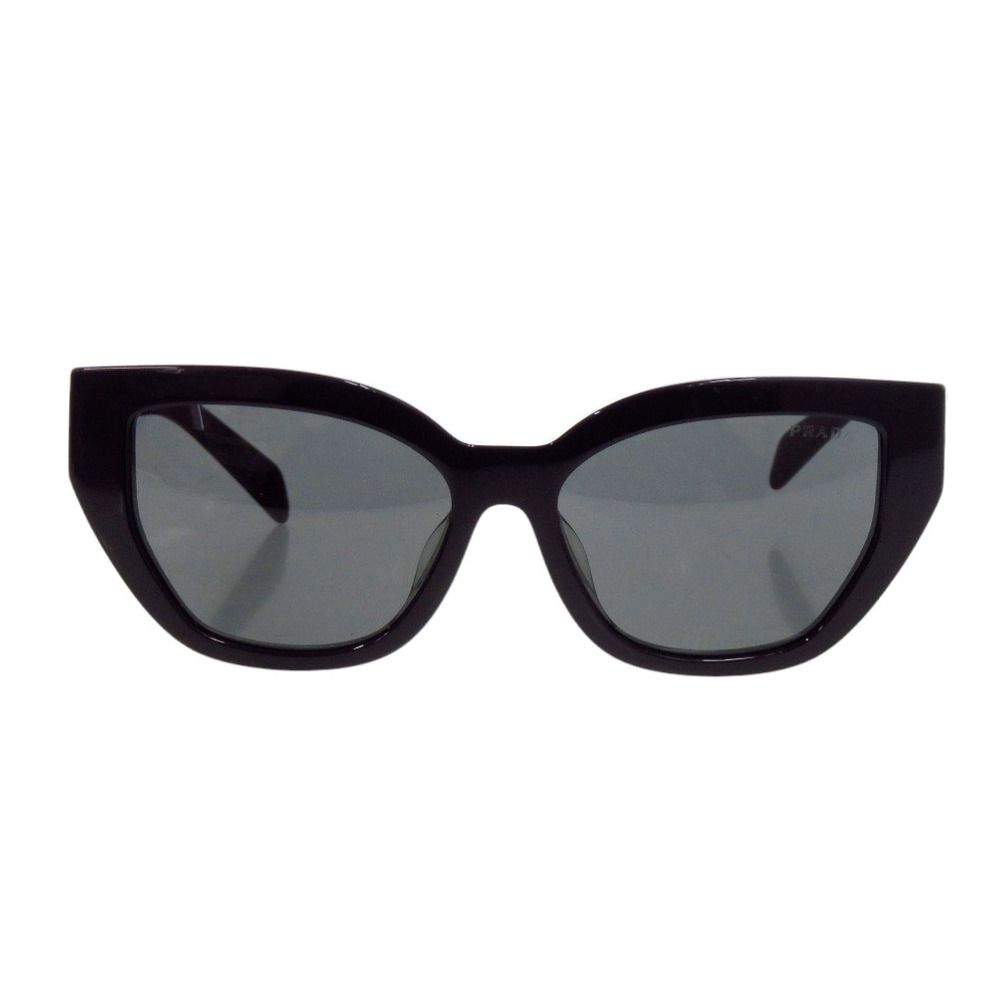 プラダ SPRA09 キャットアイ ロゴ ブラック プラスチック サングラス 黒 0940 PRADA