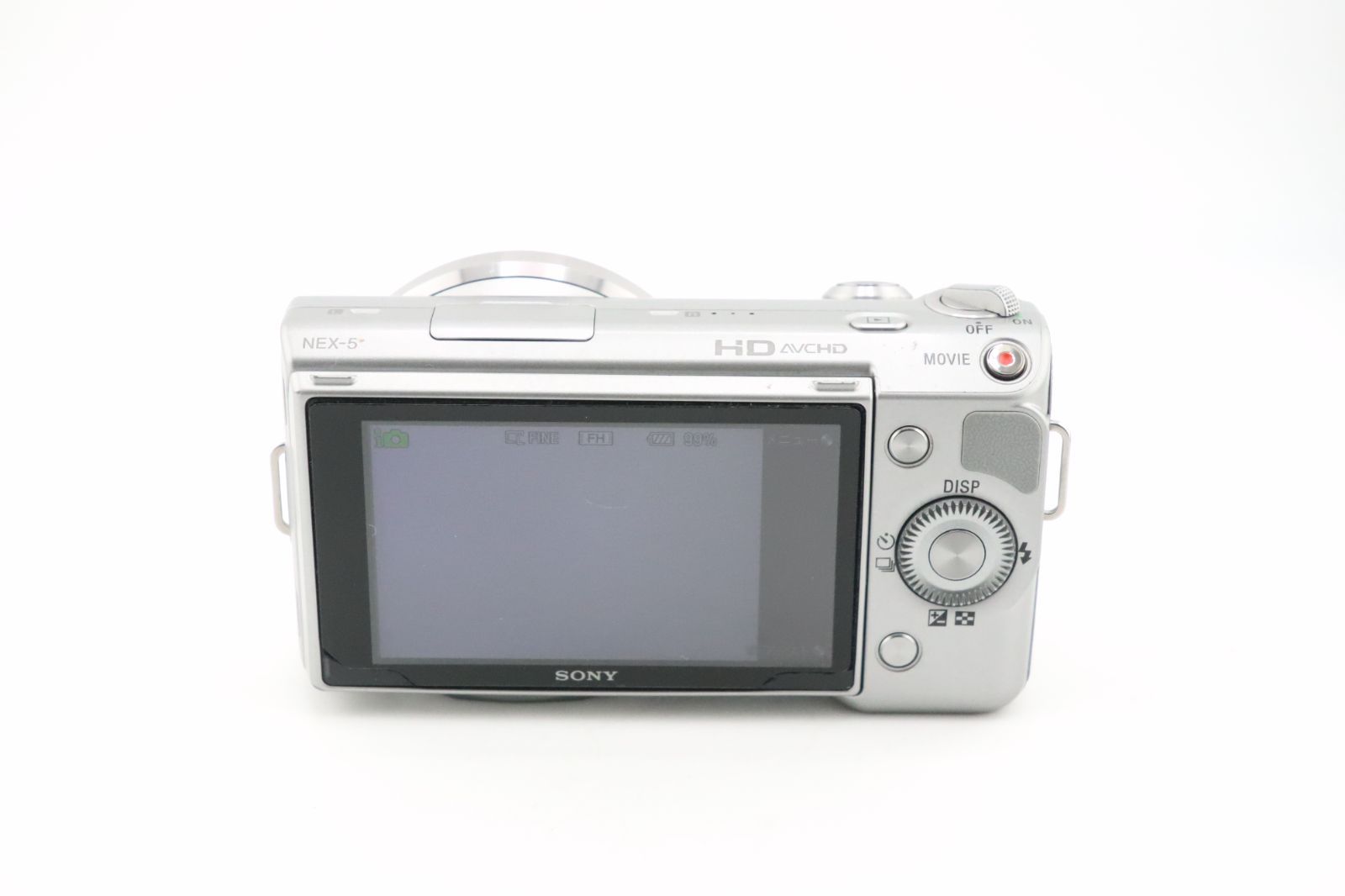 ☆美品☆﻿ソニー SONY α NEX-5 ボディ シルバー 充電器付 ☆ W0566