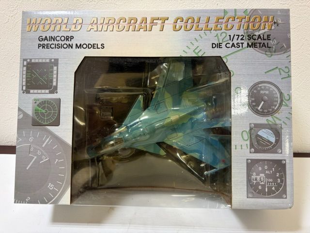 【33147】スホーイSu33フランカー　ダイキャストモデル　１/72スケール　ワールドエアクラフトコレクション　GAINCORP社