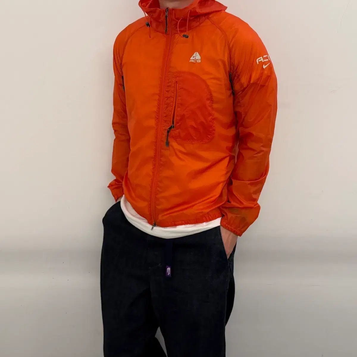 ナイキ acg ペーパーリー ウィンドブレーカー