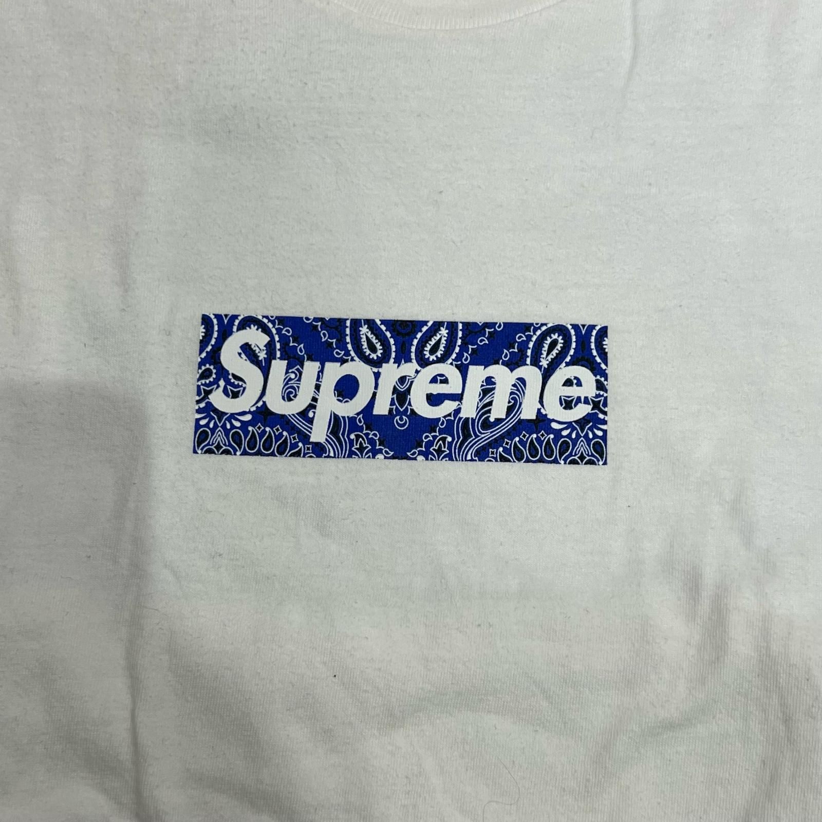 Supreme 19AW Bandana Box Logo Tee バンダナボックスロゴ Tシャツ T 