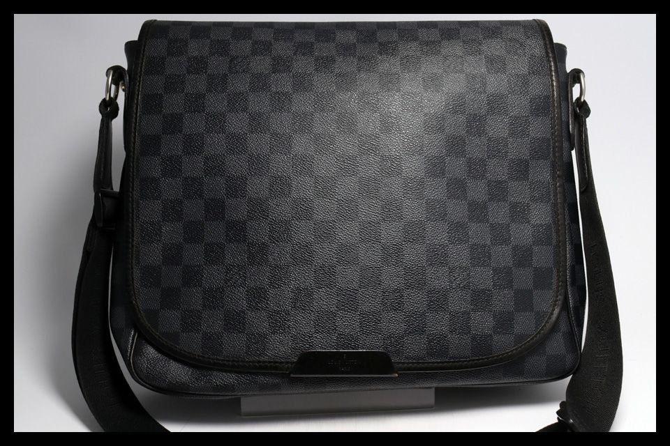 ■LOUIS VUITTON ダミエグラフィット ダニエルMM レザー ショルダーバッグ ルイヴィトン ■0430pl35904