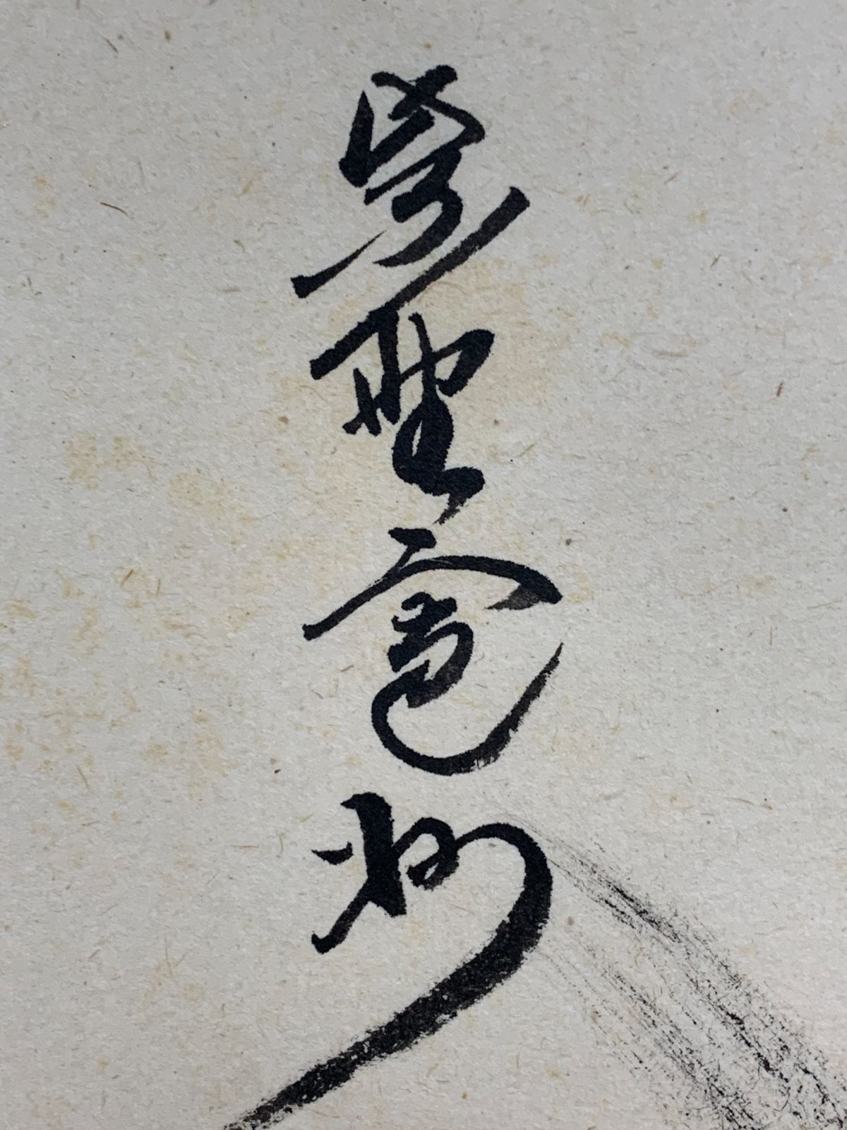 掛け軸】449 長谷川寛州「夢」書 大徳寺派 三玄院 #茶掛 #掛軸 #古美術