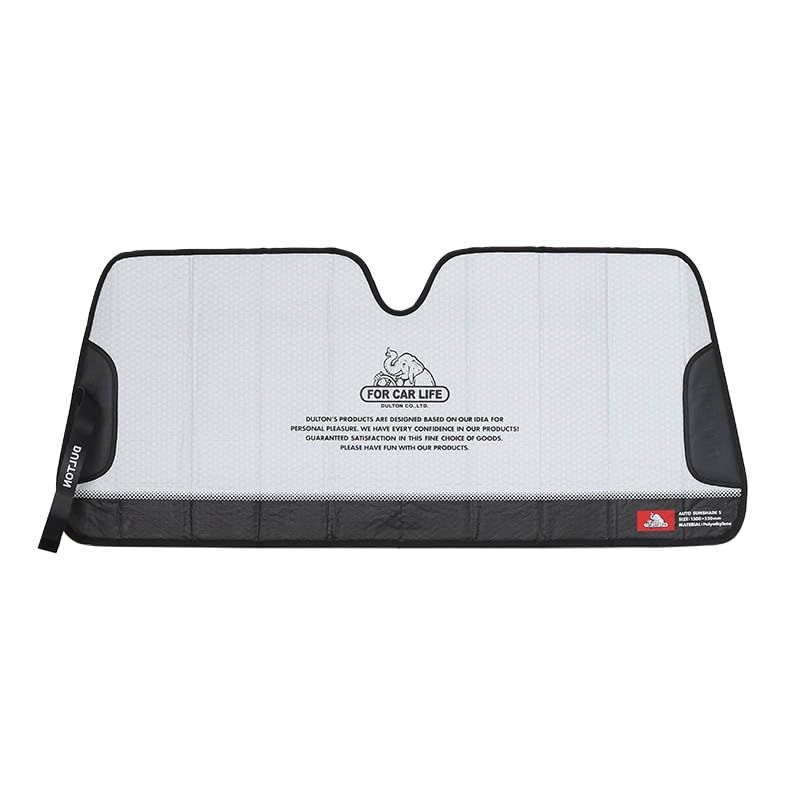 ダルトン(Dulton) オート サンシェード S ホワイト FOR CAR LIFE 車用サンシェード 日除け 遮光 遮熱 UVカット 縦:56cm 横:130cm V21-0355S/WTYZ